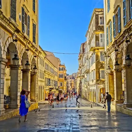 アパート Corfu Old Town Terrace *