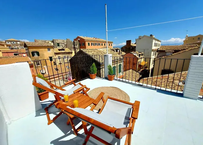 Corfu Old Town Terrace *